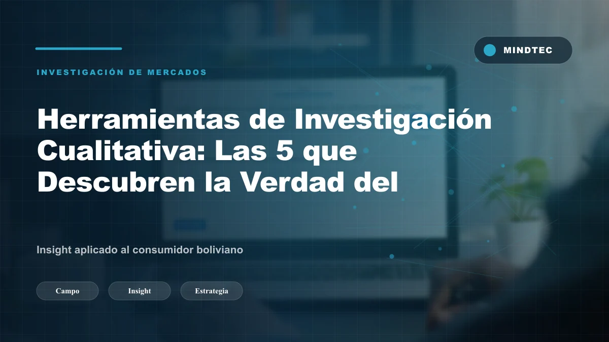 Eye tracker y EEG como herramientas de investigación cualitativa en Bolivia