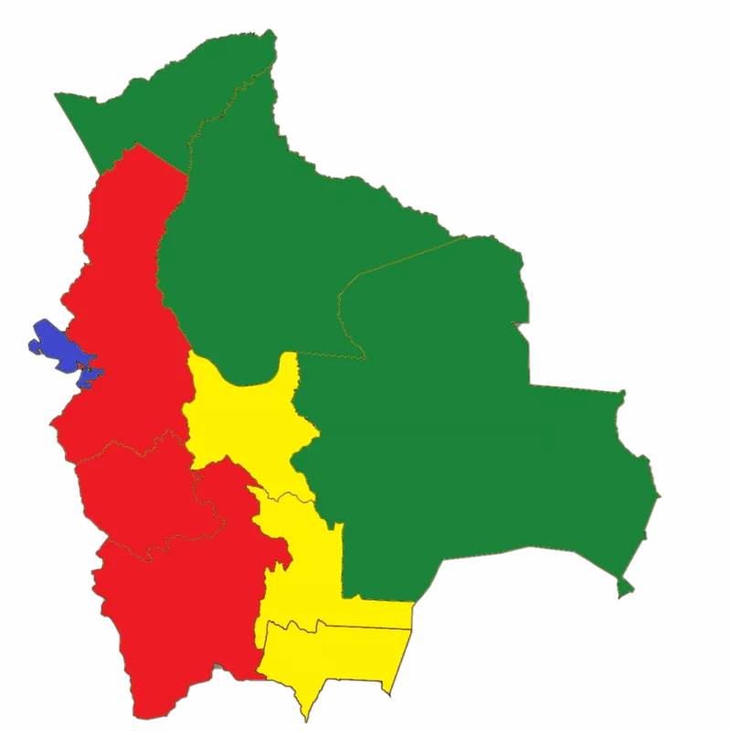Cobertura geográfica de estudios de mercado en Bolivia - Mindtec